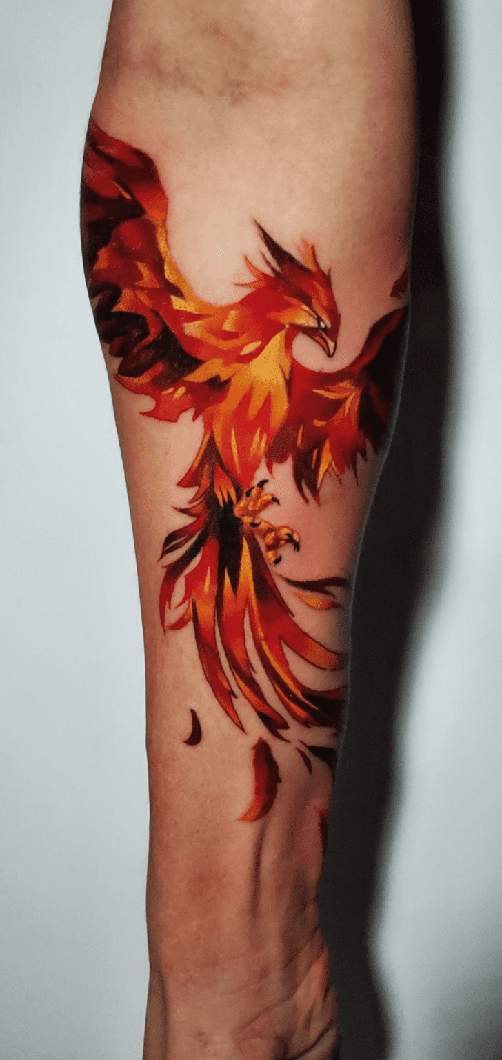 Phoenix Tattoo Photograph