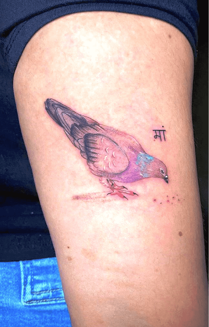 Pigeon Tattoo Snapshot