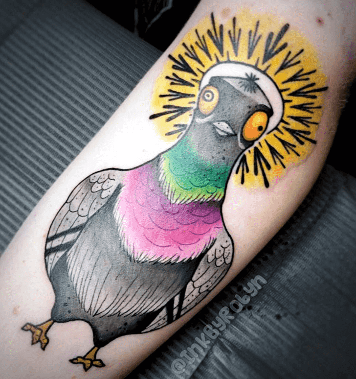 Pigeon Tattoo Photos