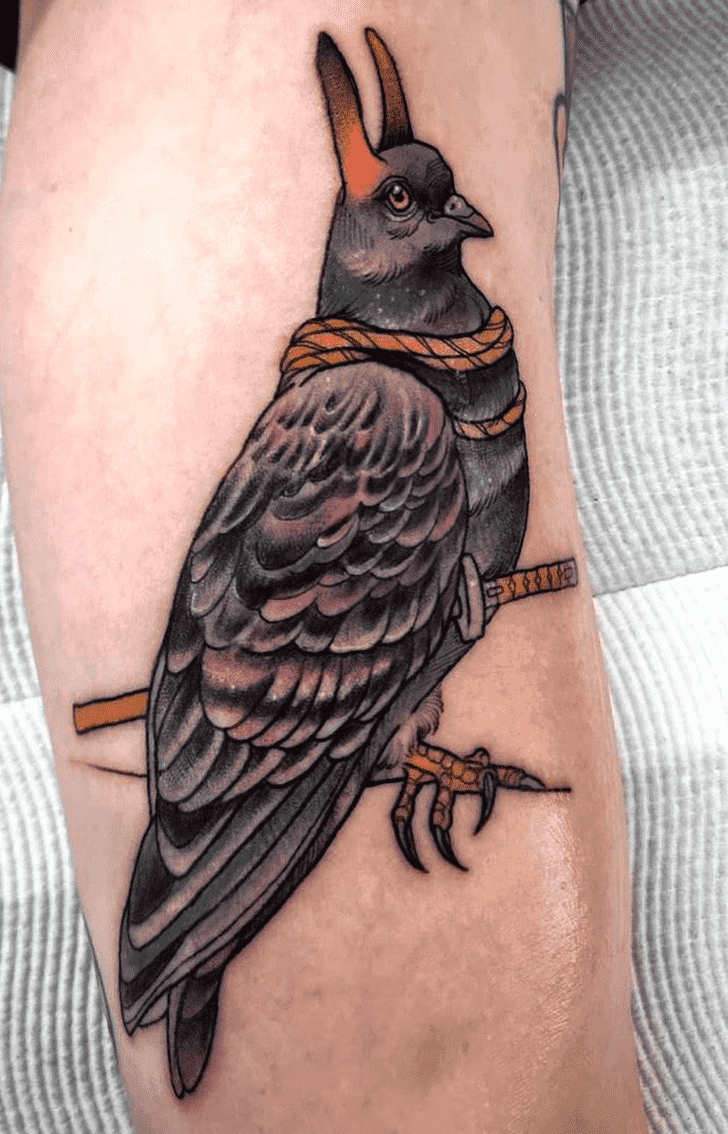 Pigeon Tattoo Ink