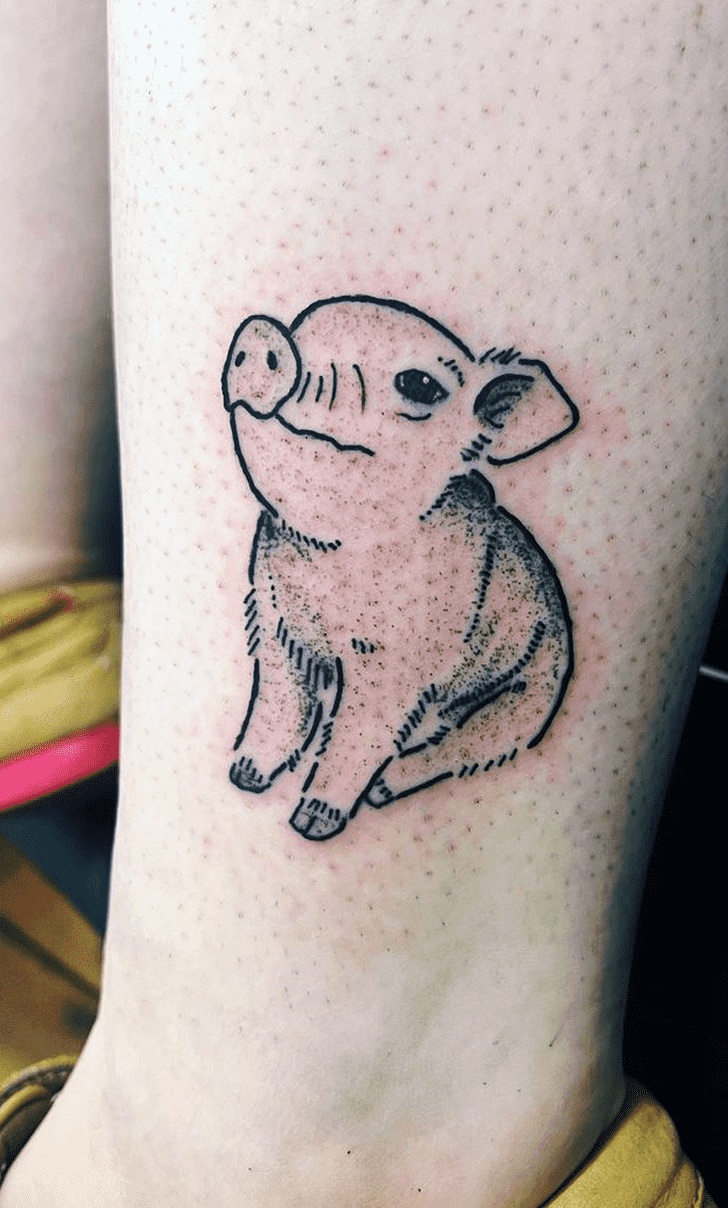 Piglet Tattoo Photograph