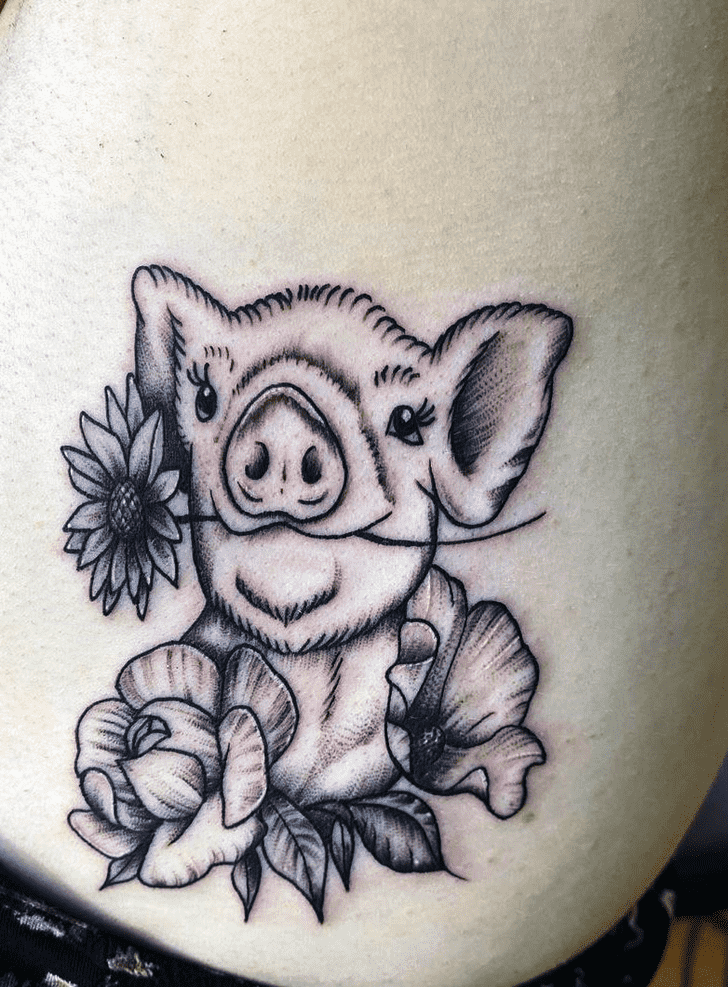 Piglet Tattoo Photograph