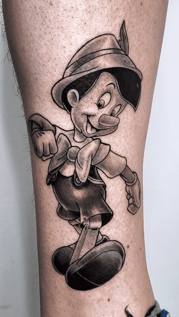 Pinocchio Tattoo Photograph