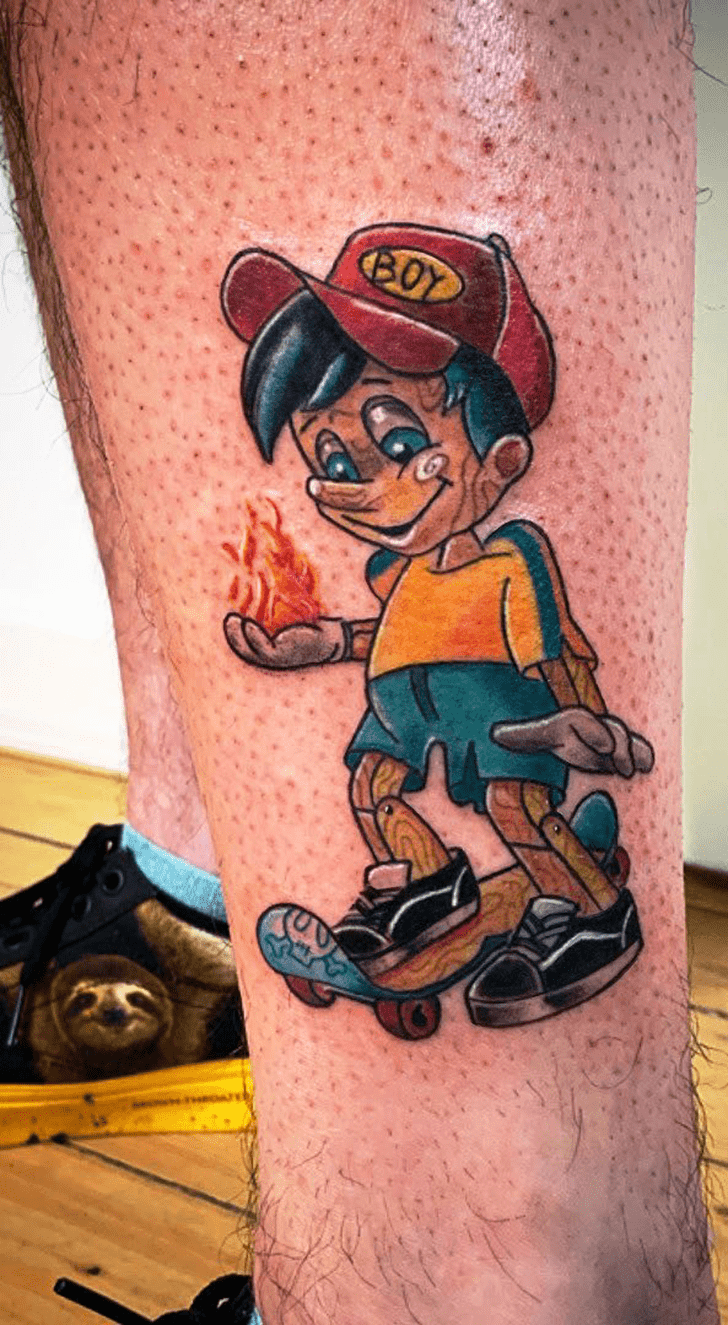 Pinocchio Tattoo Design Image