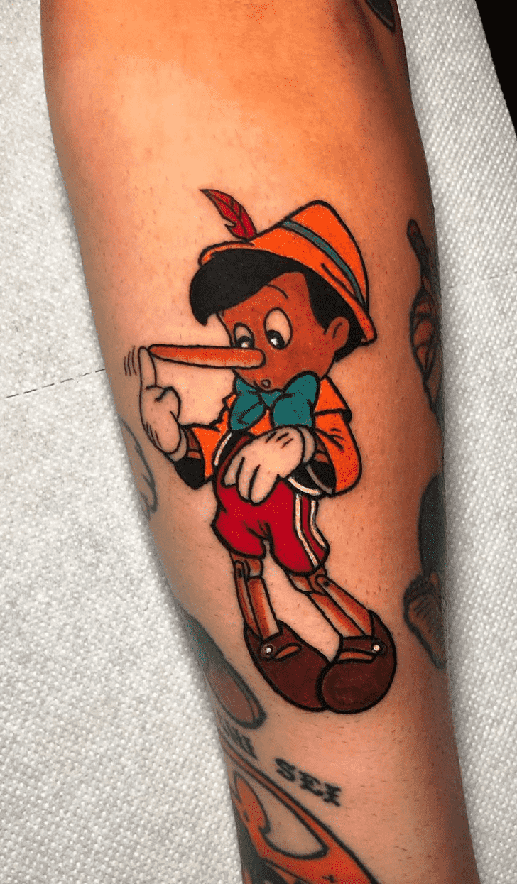 Pinocchio Tattoo Photos