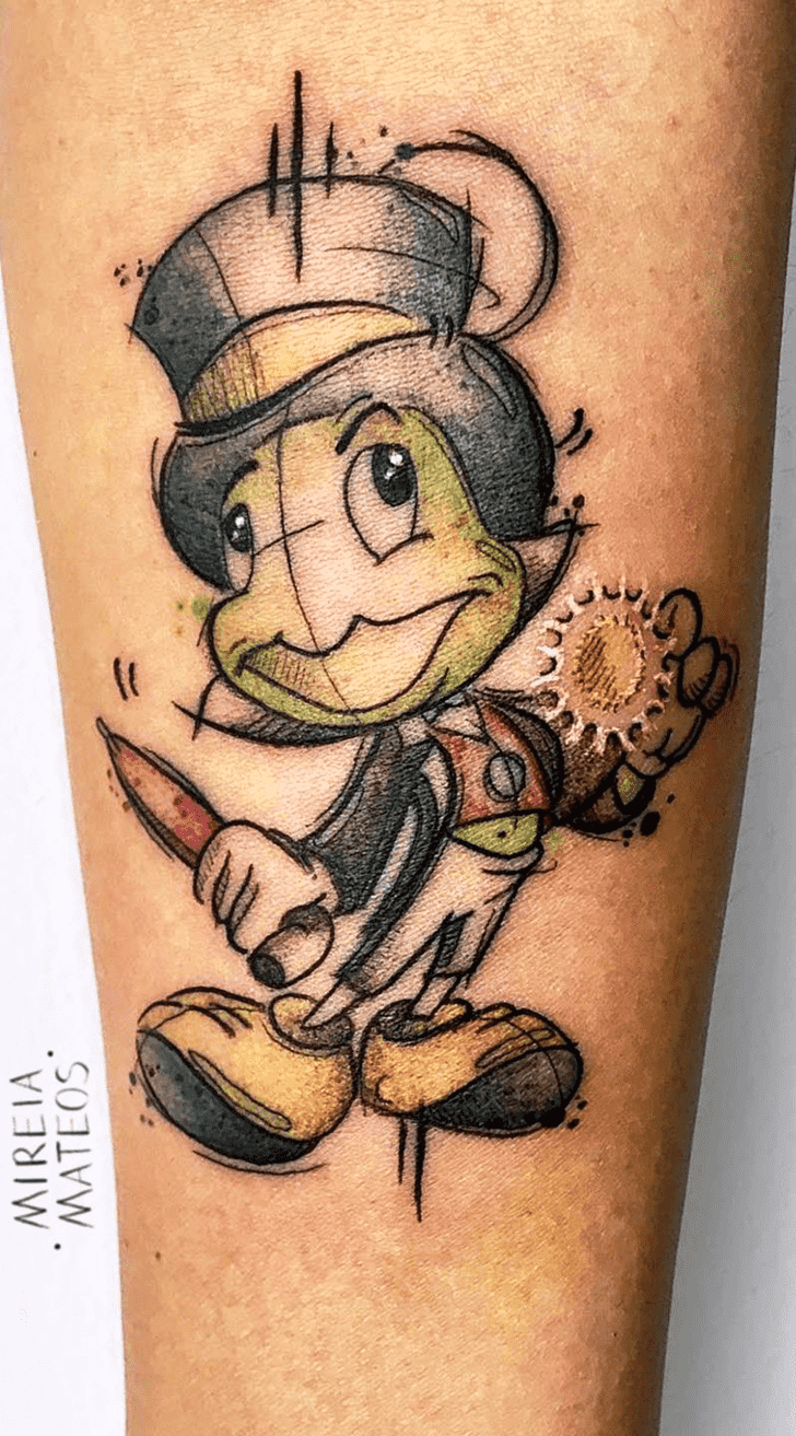 Pinocchio Tattoo Shot