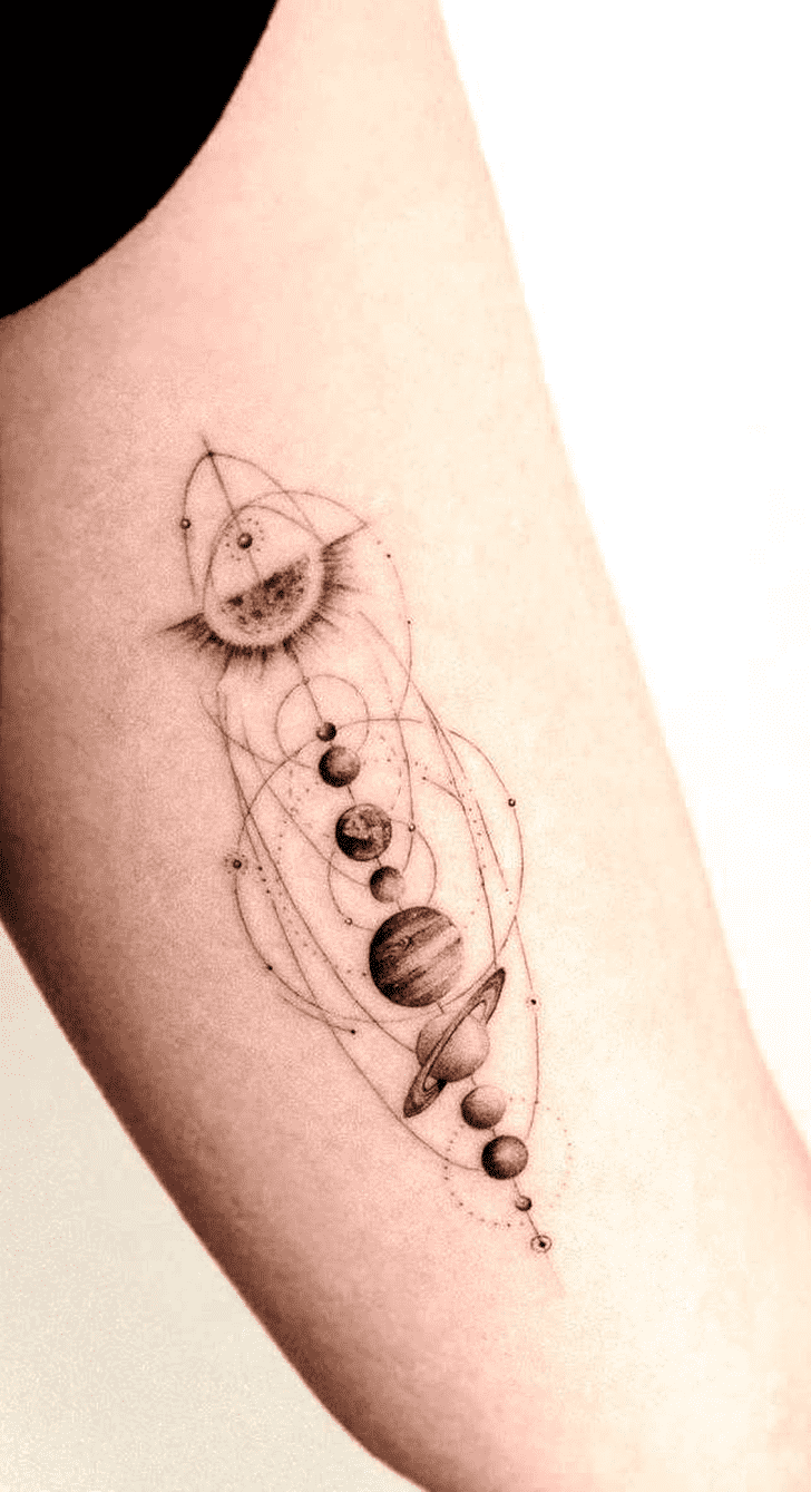 Planets Tattoo Ink
