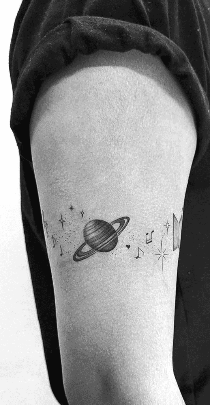 Planets Tattoo Photograph