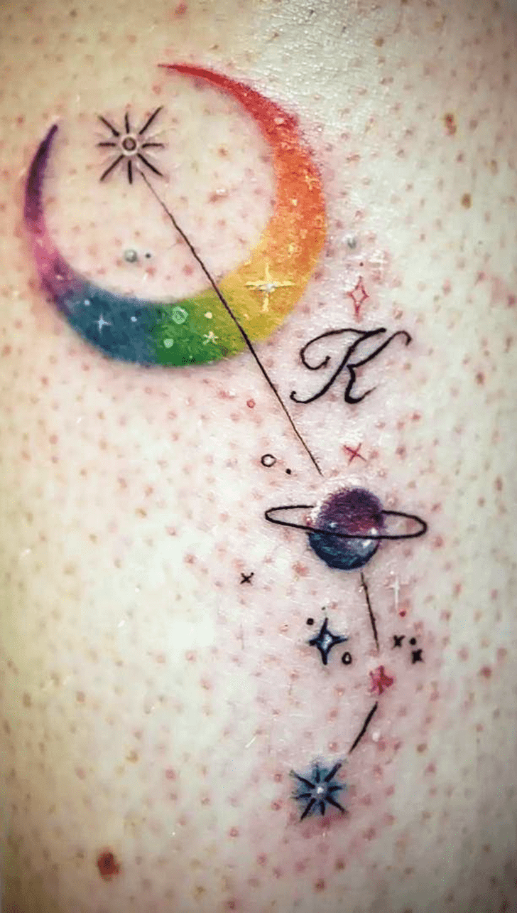 Planets Tattoo Photograph