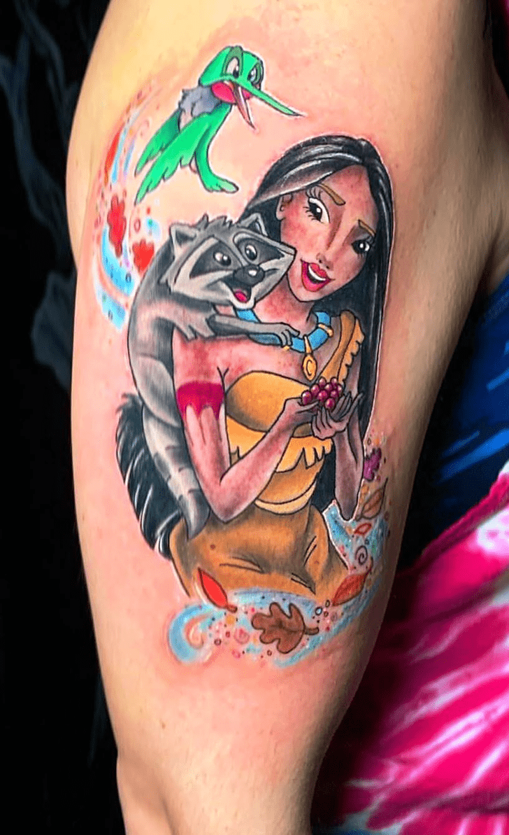 Pocahontas Tattoo Design Image