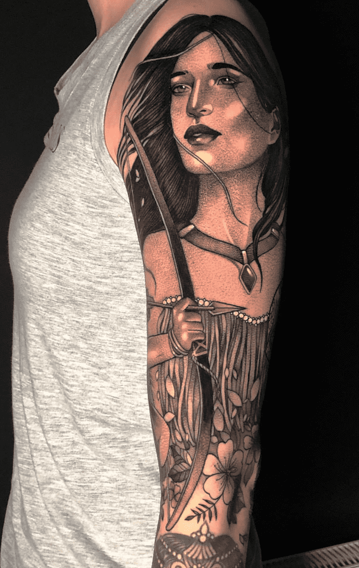 Pocahontas Tattoo Picture
