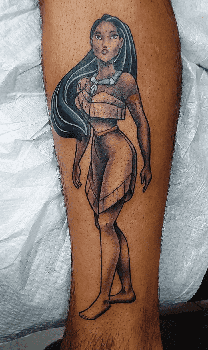 Pocahontas Tattoo Design Image