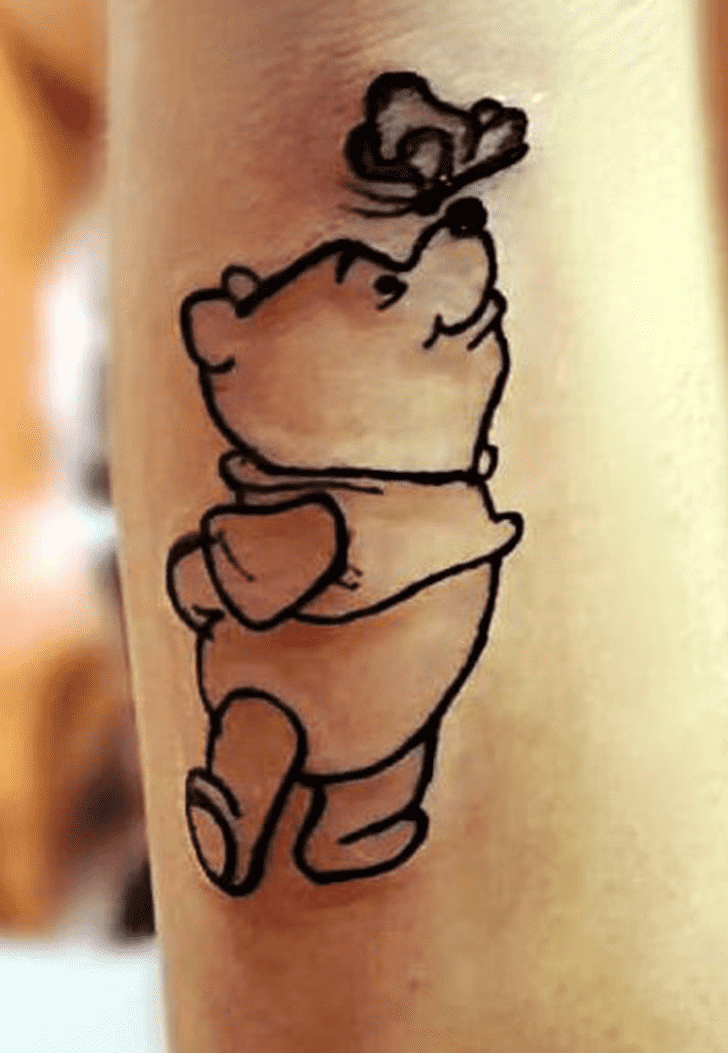 Pooh Tattoo Portrait