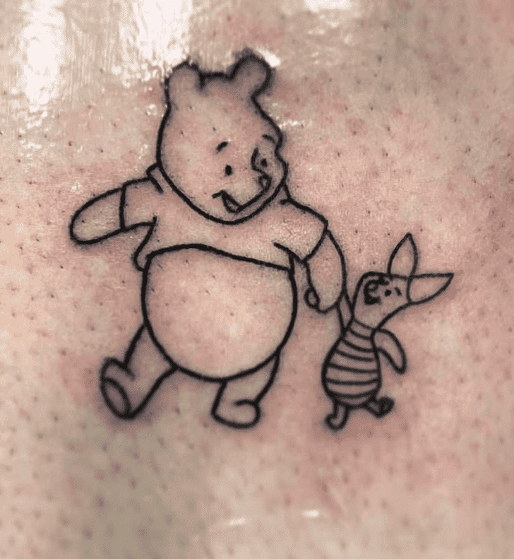 Pooh Tattoo Shot