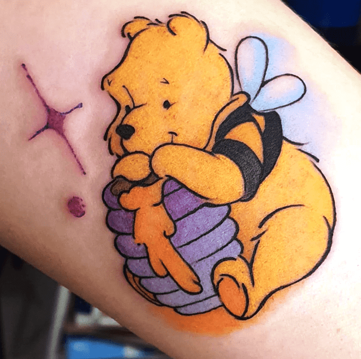 Pooh Tattoo Shot