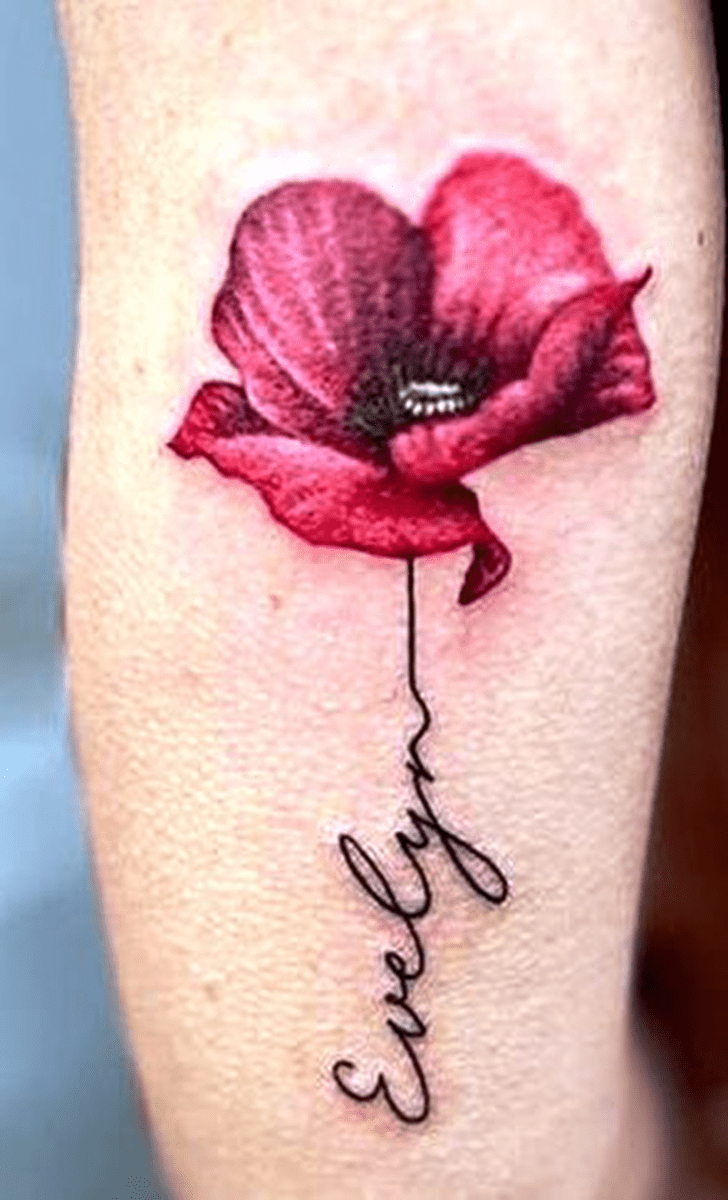 Poppy Tattoo Figure