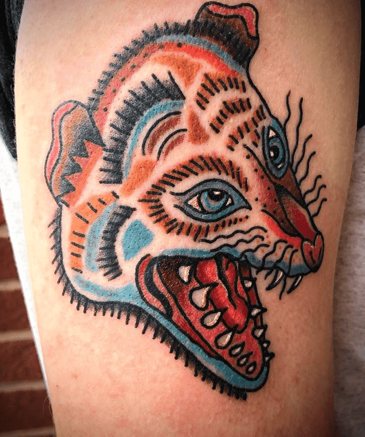 Possum Tattoo Design Image