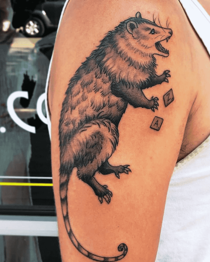 Possum Tattoo Photo