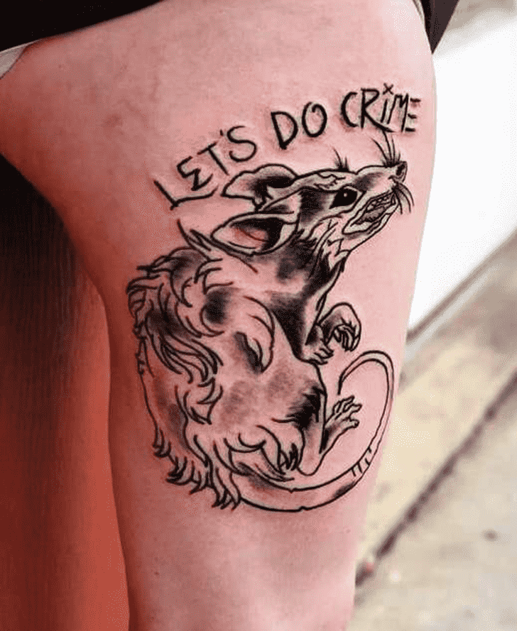 Possum Tattoo Photo