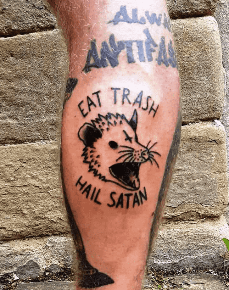 Possum Tattoo Snapshot