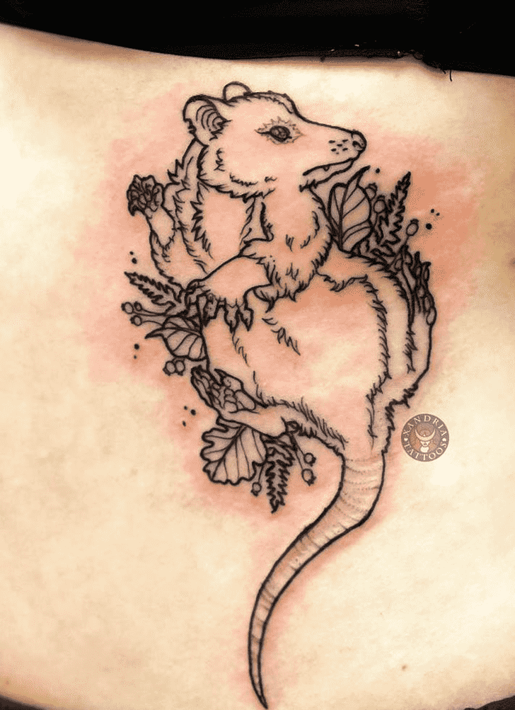 Possum Tattoo Figure