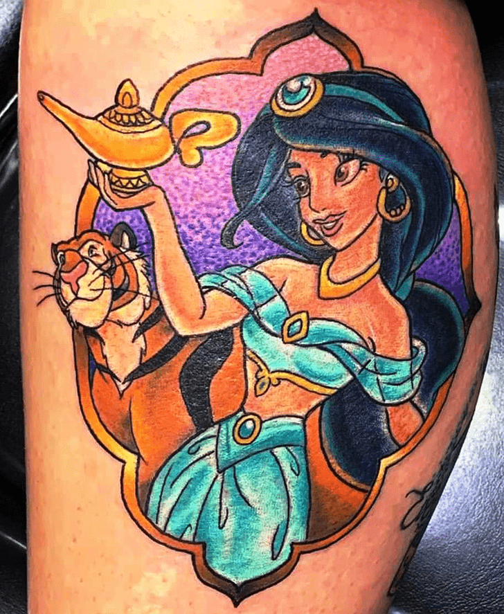 Princess Jasmine Tattoo Snapshot
