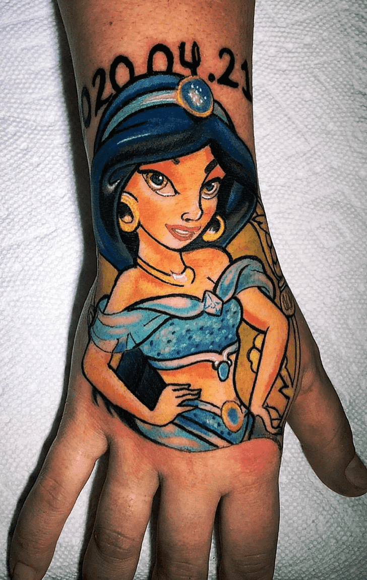 Princess Jasmine Tattoo Photos