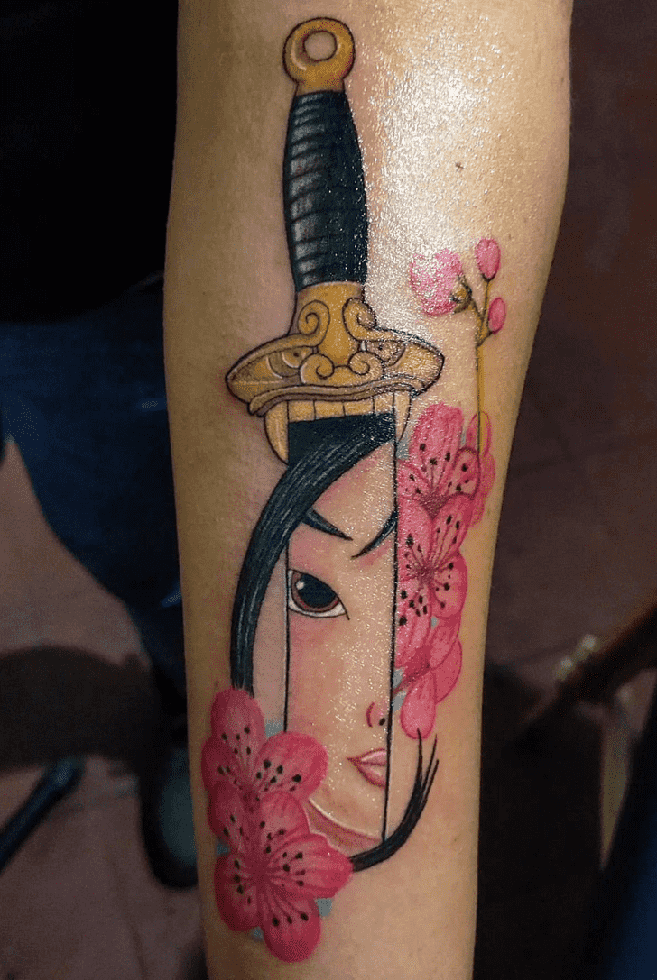 Princess Mulan Tattoo Photograph