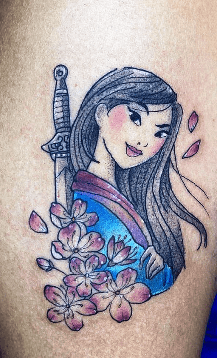 Princess Mulan Tattoo Ink