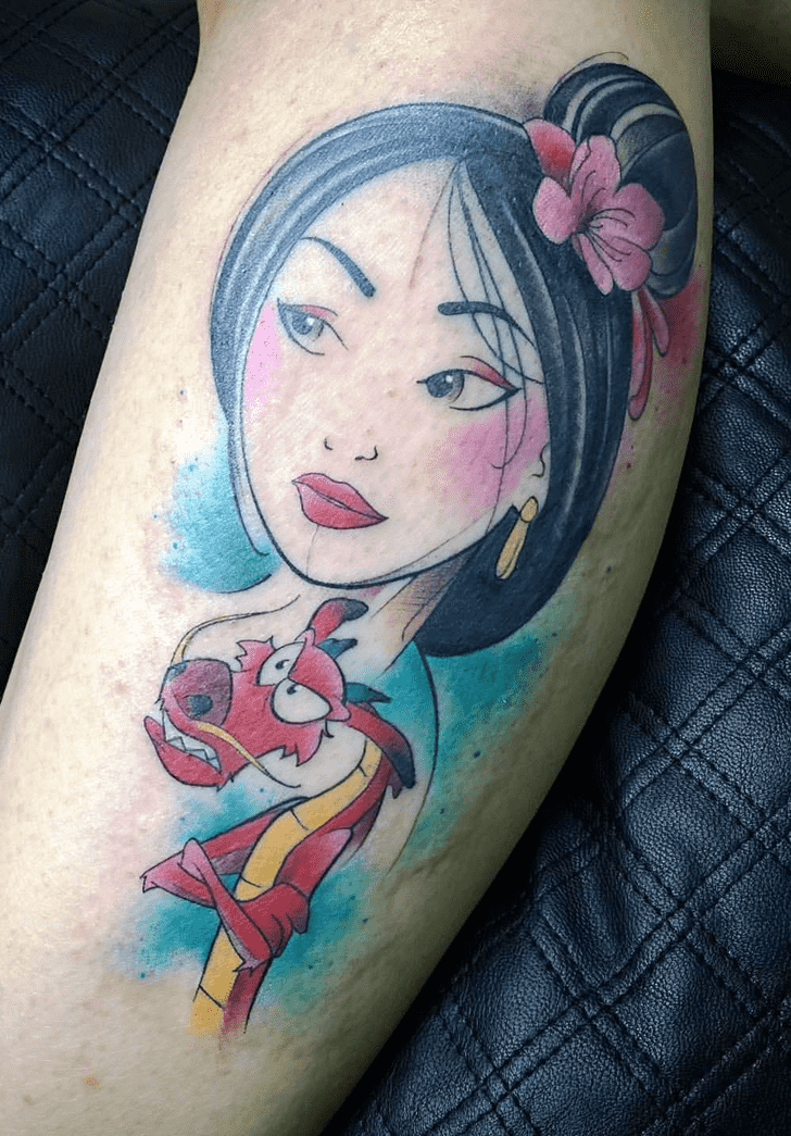 Princess Mulan Tattoo Photos