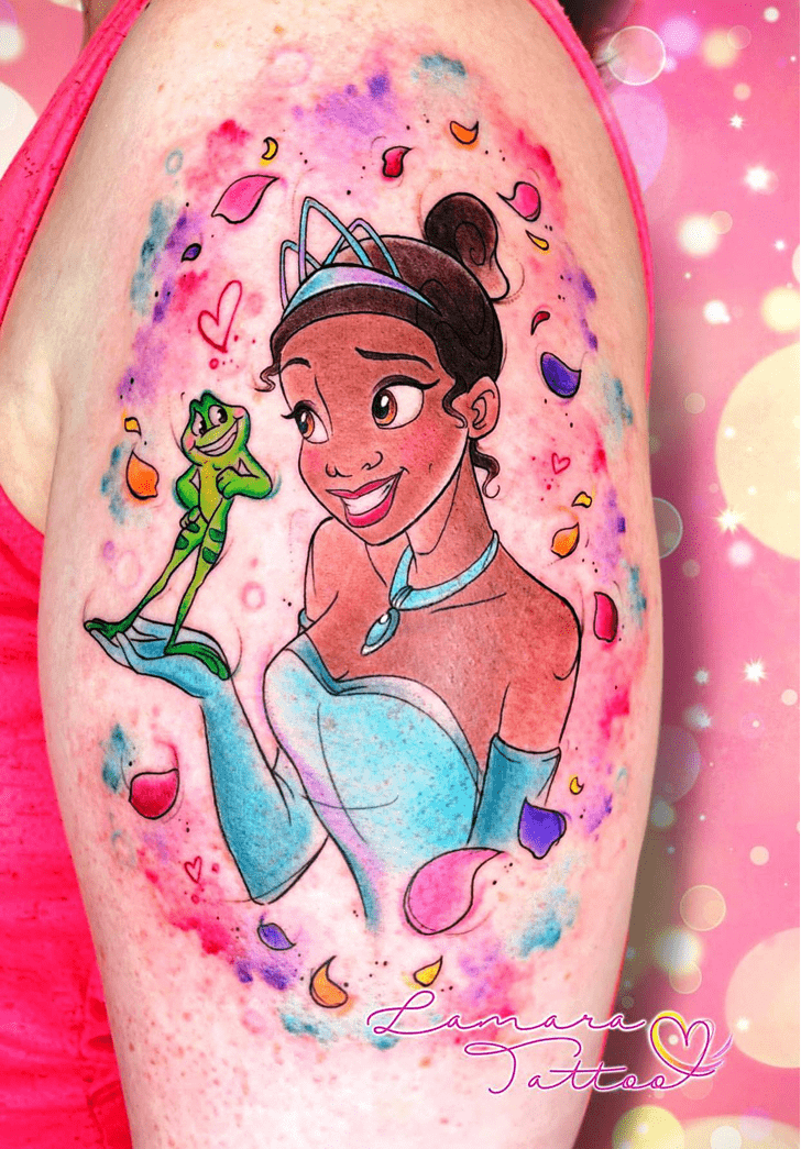 Princess Tiana Tattoo Design Image