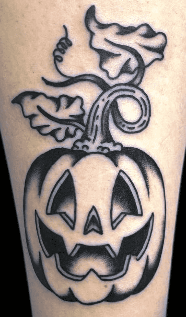 Pumpkin Tattoo Figure