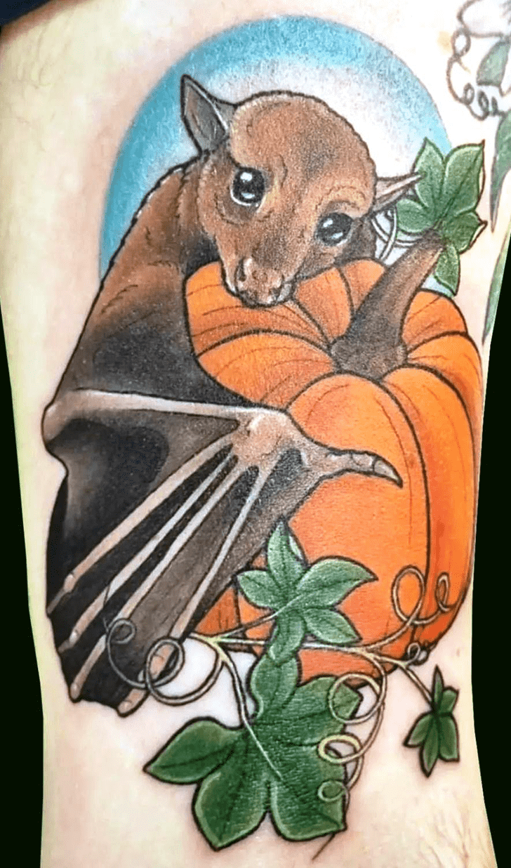 Pumpkin Tattoo Portrait