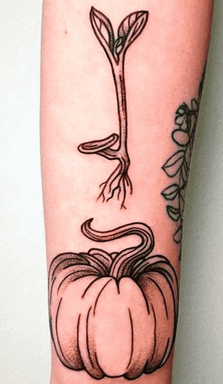 Pumpkin Tattoo Figure
