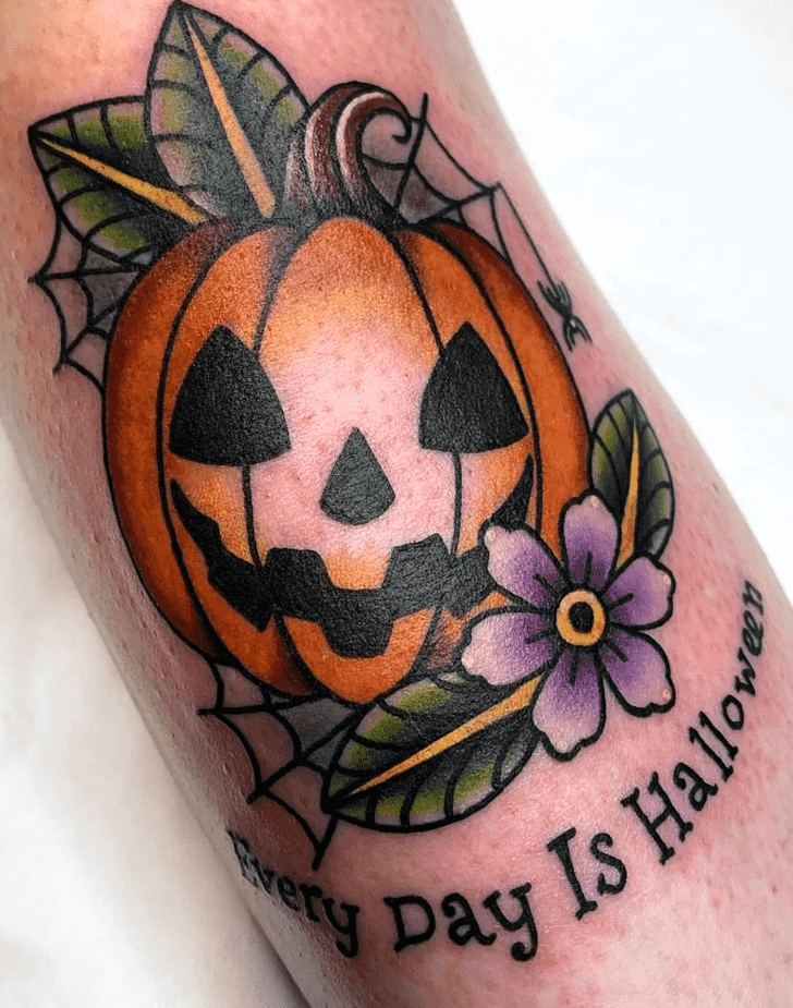 Pumpkin Tattoo Design Image