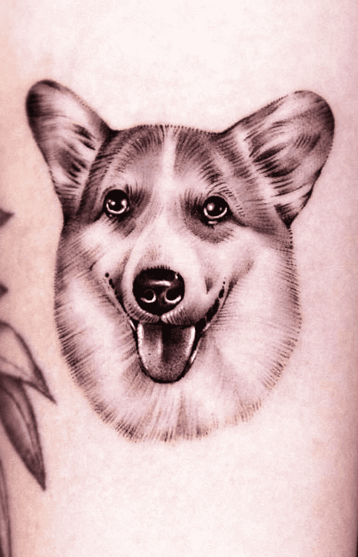 Puppy Tattoo Portrait