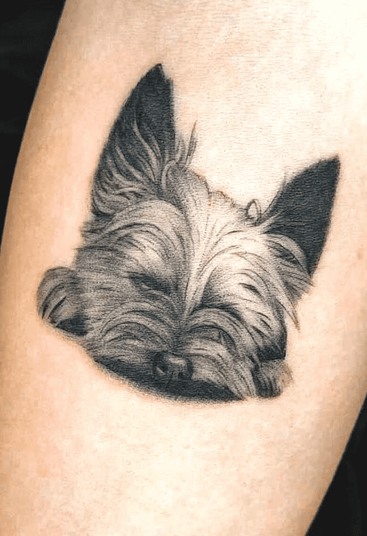 Puppy Tattoo Design Image