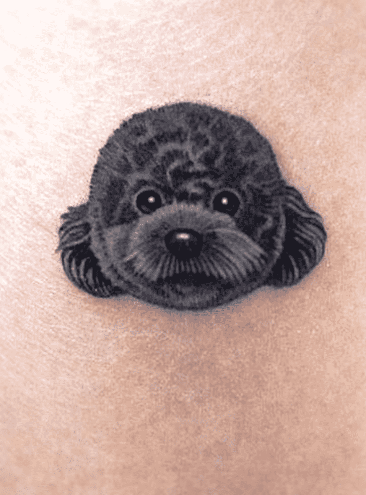 Puppy Tattoo Portrait