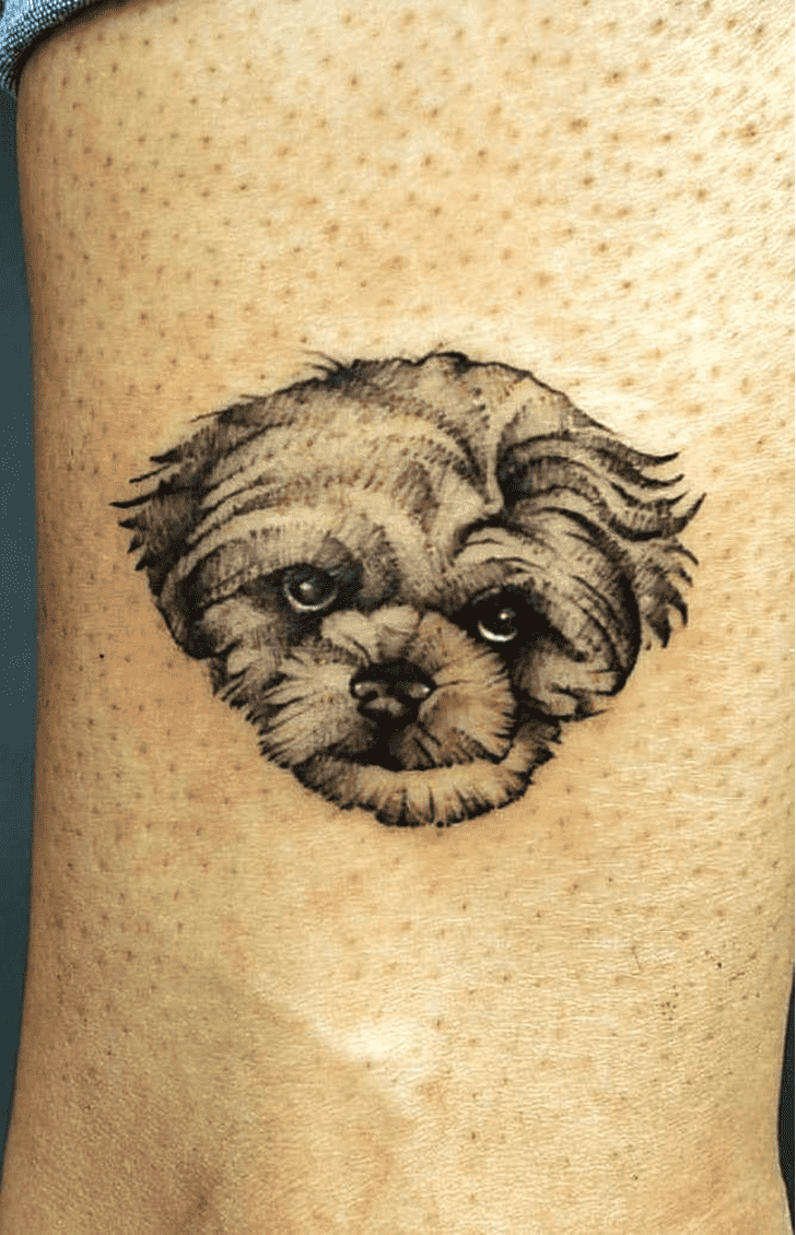 Puppy Tattoo Photo