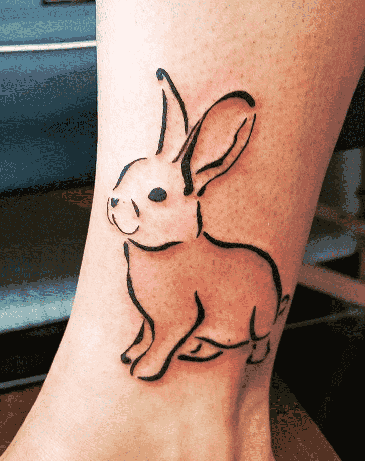 Rabbit Tattoo Photo