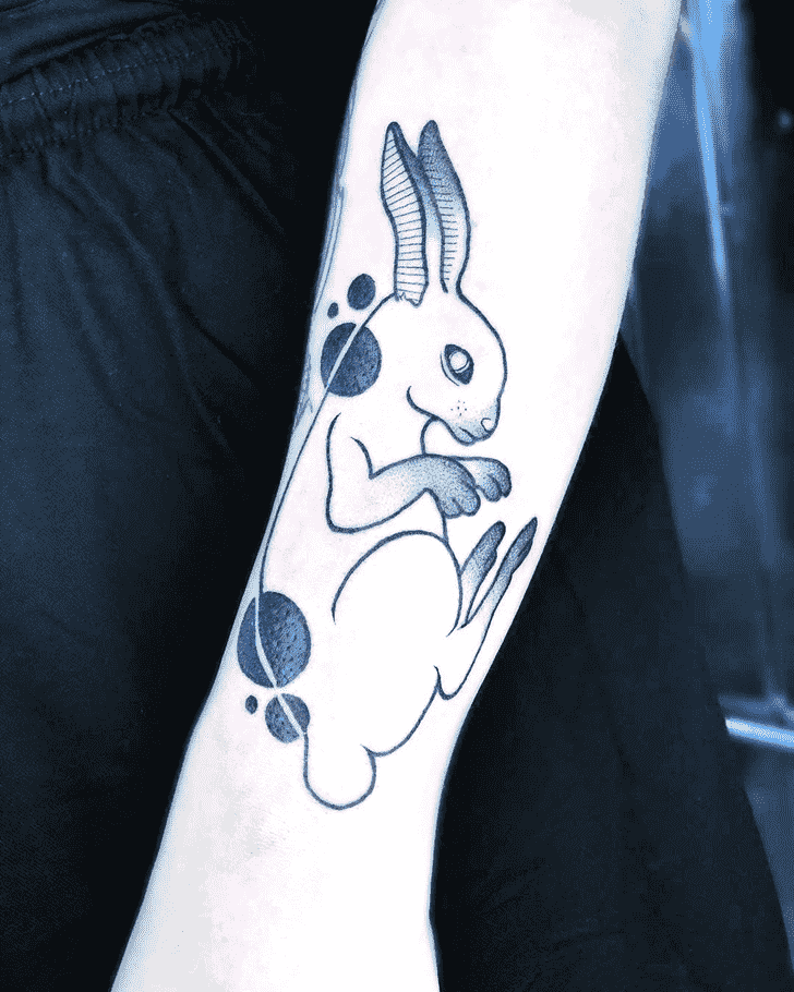Rabbit Tattoo Figure