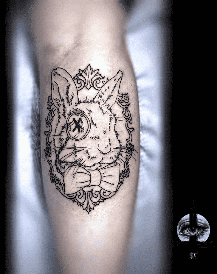 Rabbit Tattoo Figure