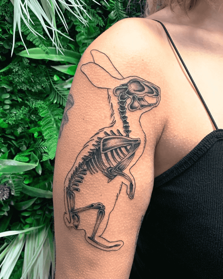 Rabbit Tattoo Portrait