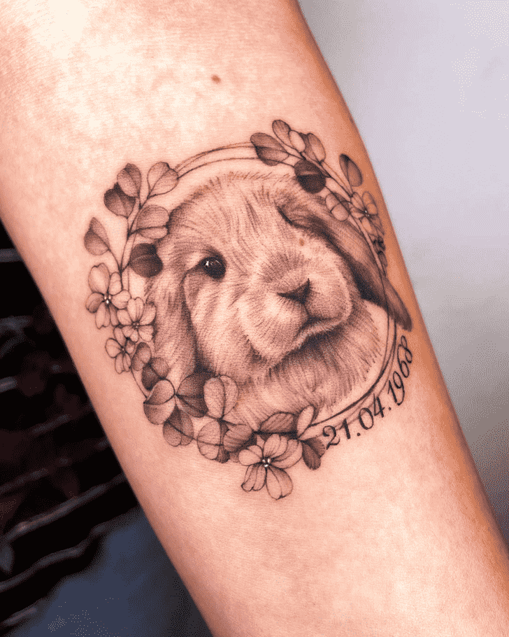 Rabbit Tattoo Photo