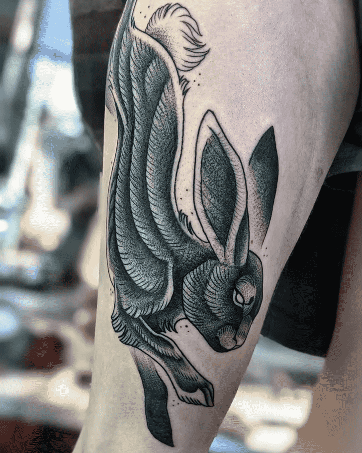 Rabbit Tattoo Photograph