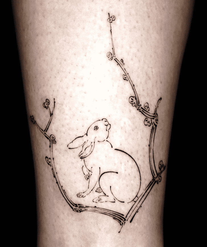 Rabbit Tattoo Ink