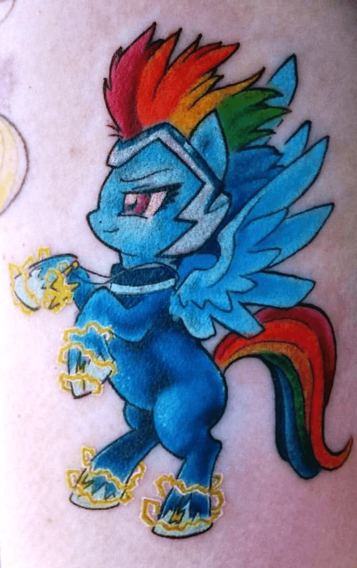 Rainbow Dash Tattoo Figure