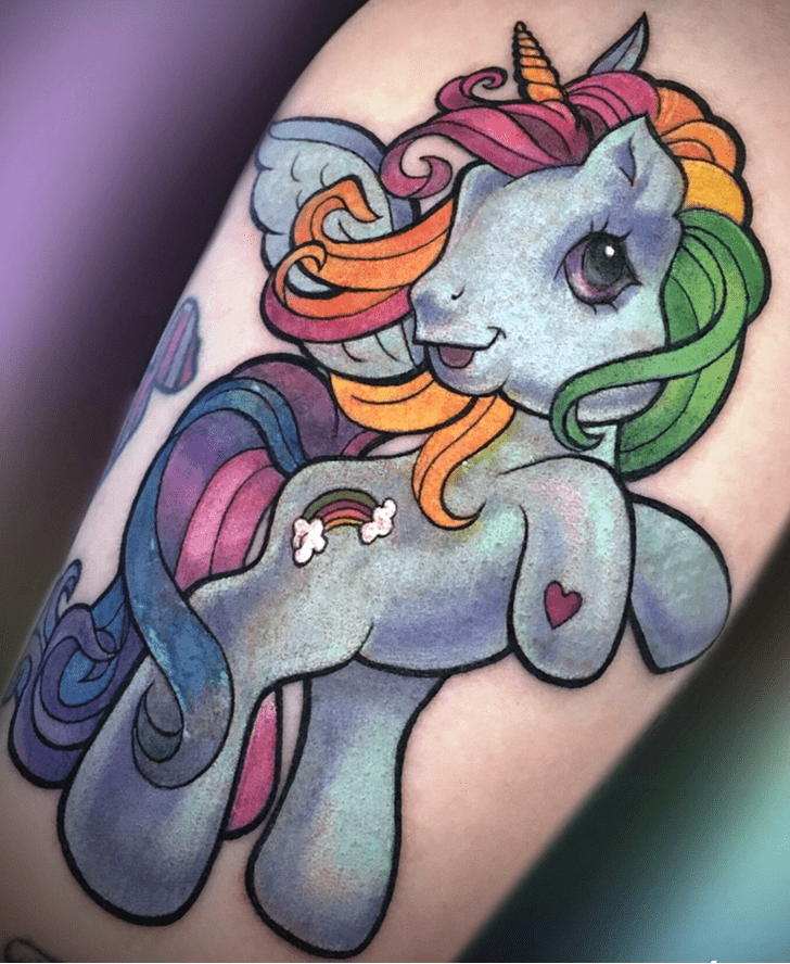 Rainbow Dash Tattoo Snapshot