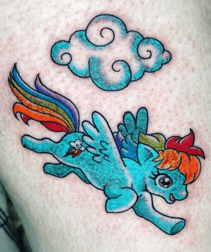 Rainbow Dash Tattoo Photos