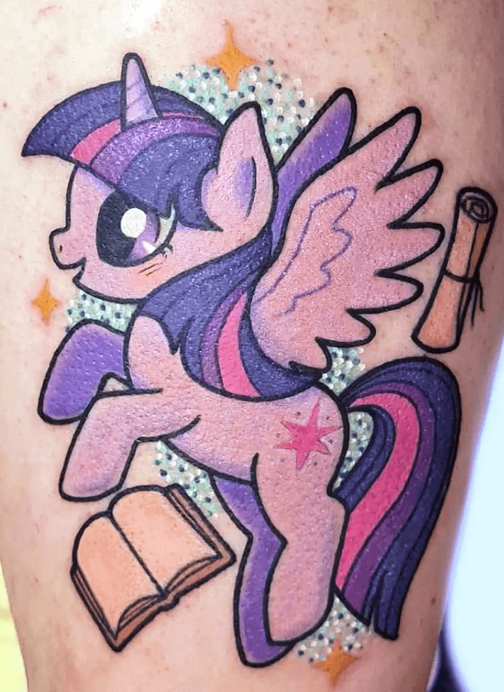 Rainbow Dash Tattoo Portrait